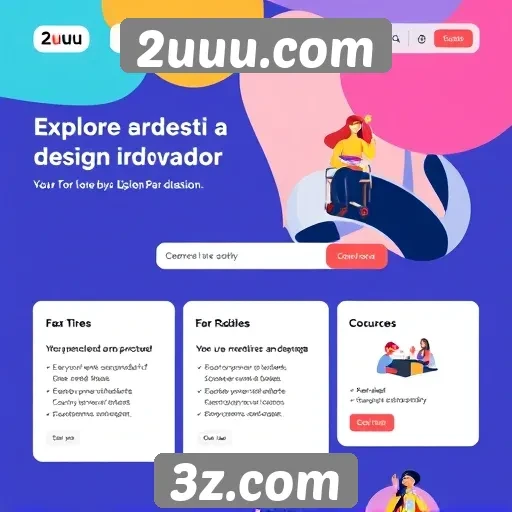 Acessibilidade e design do site 2uuu.com